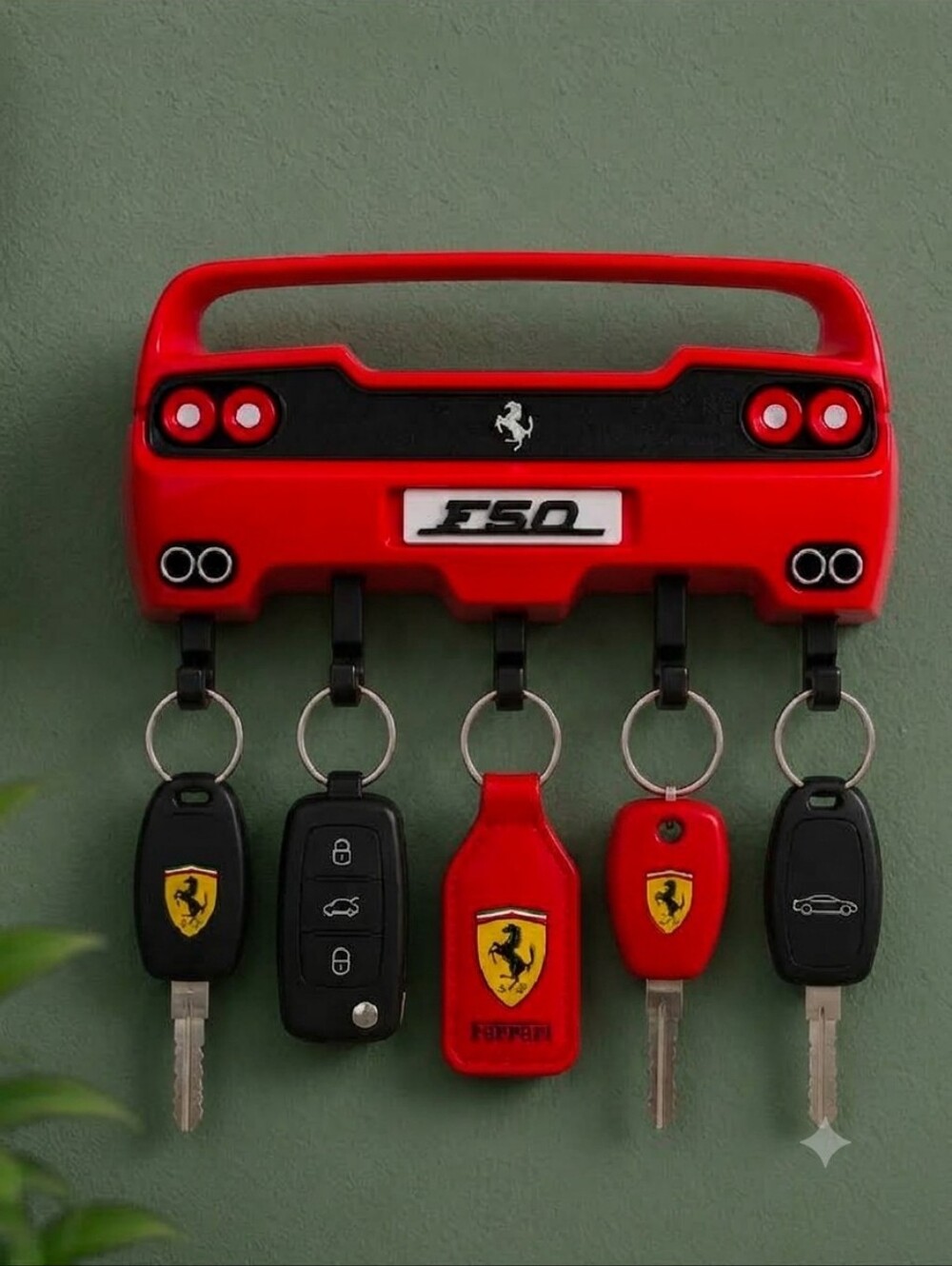Keychain Stand-Ferrari